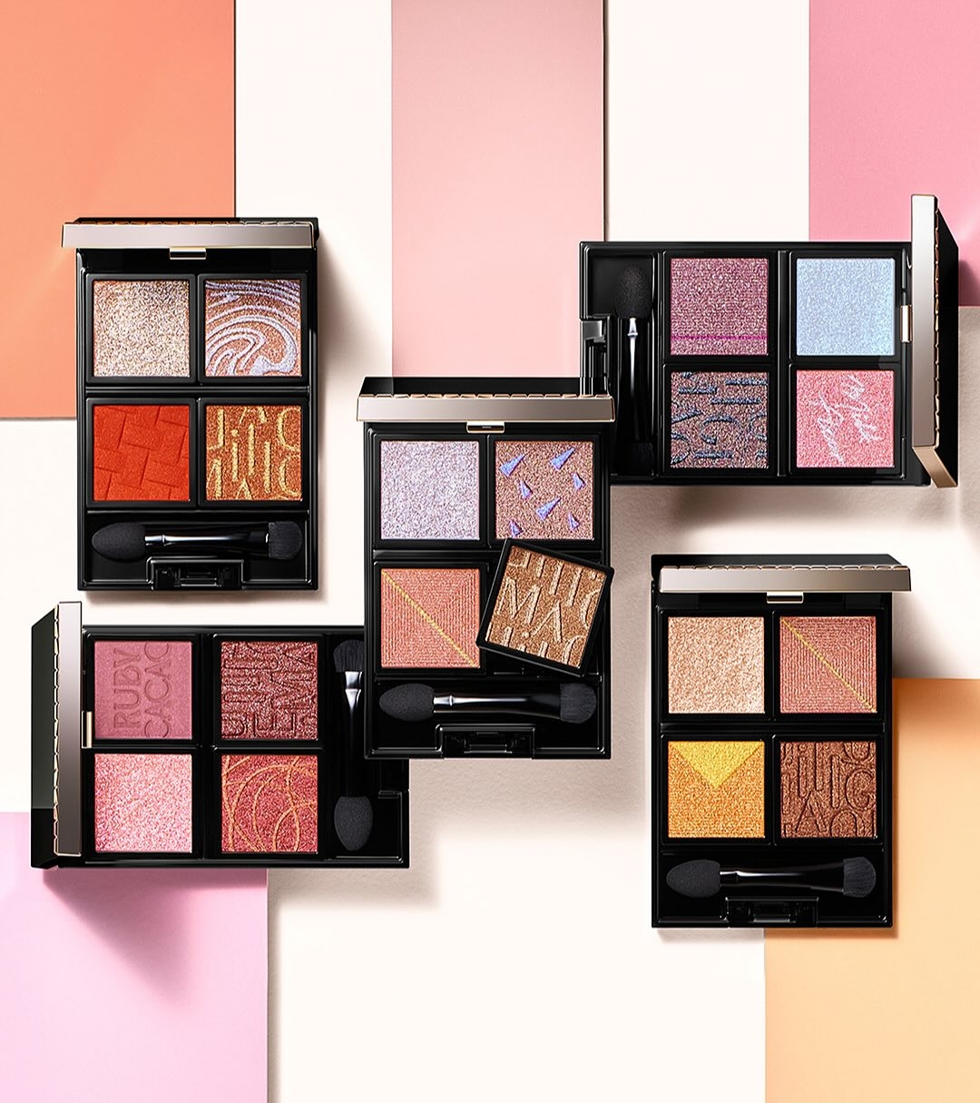 MAQuillAGE 心機彩粧 巧克力拼色眼影盤，NT$1,000(共五款)