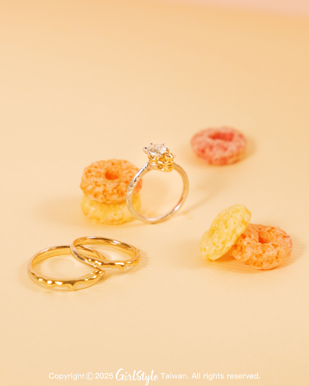 K.UNO Sweet Honey 結婚套戒