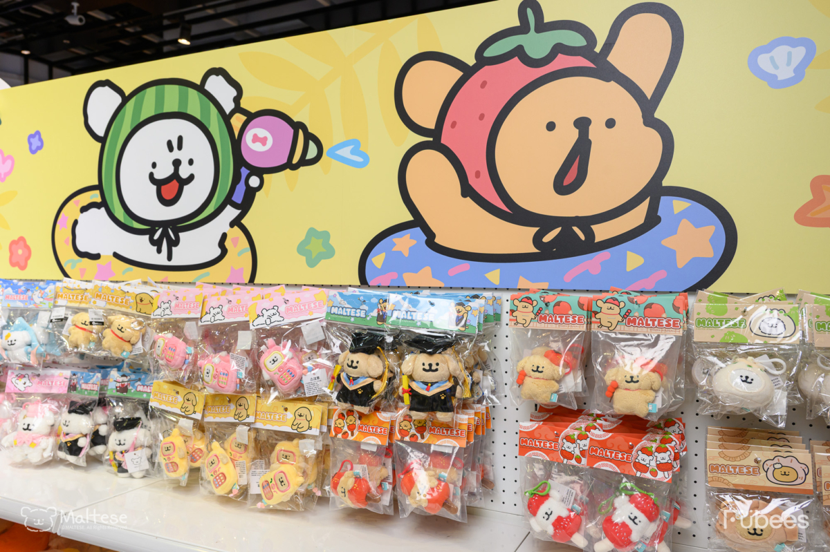 線條小狗夏日狂歡趣娃娃