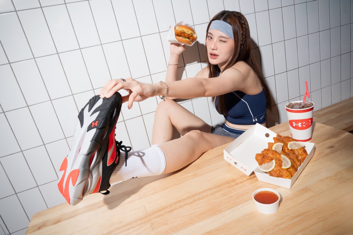 「UA HALO X 週末炸雞」 推出多款結合運動能量與罪惡美味的限定餐點。