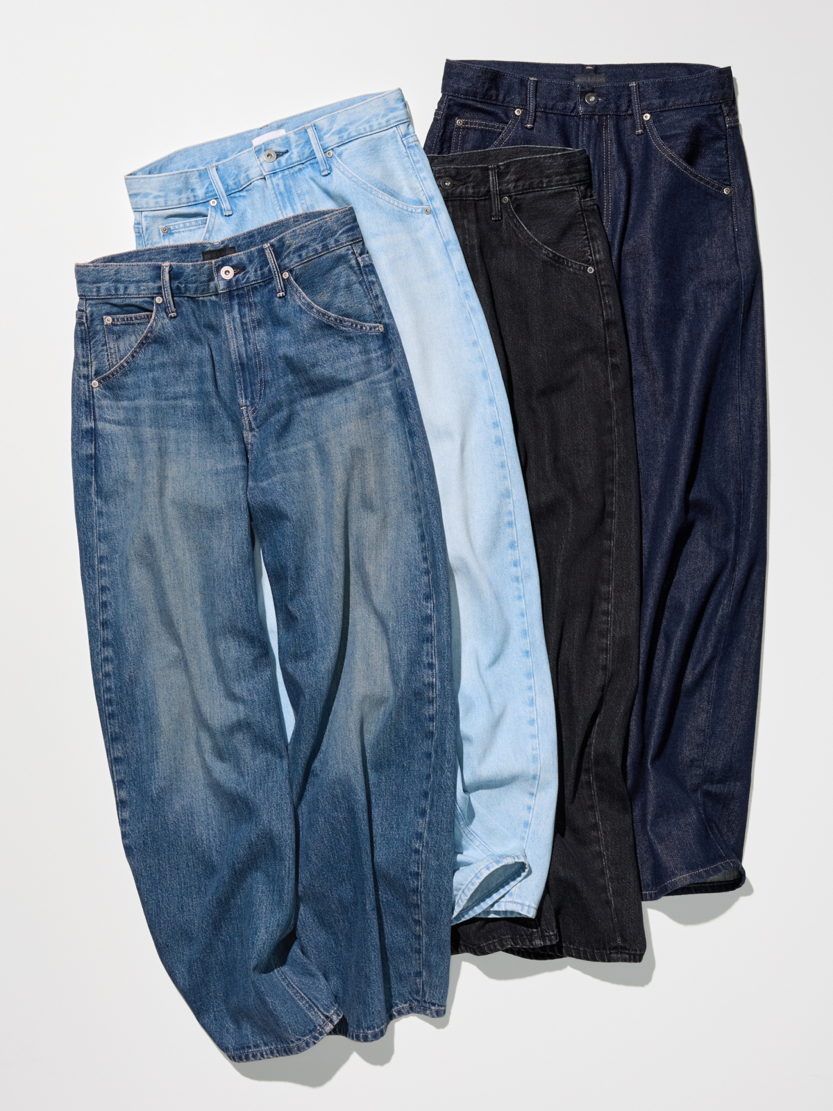 UNIQLO 2025早秋褲裝繭型牛仔褲Buggy Curve Jeans