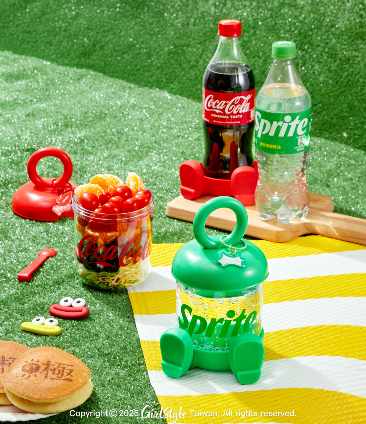 冰飲、水果一杯搞定，野餐一手拎著就能輕鬆享受小確幸！