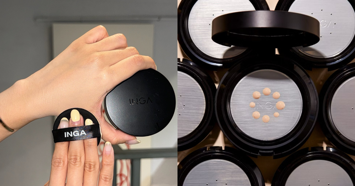 INGA 完美服貼粉底氣墊#紋身粉底氣墊
