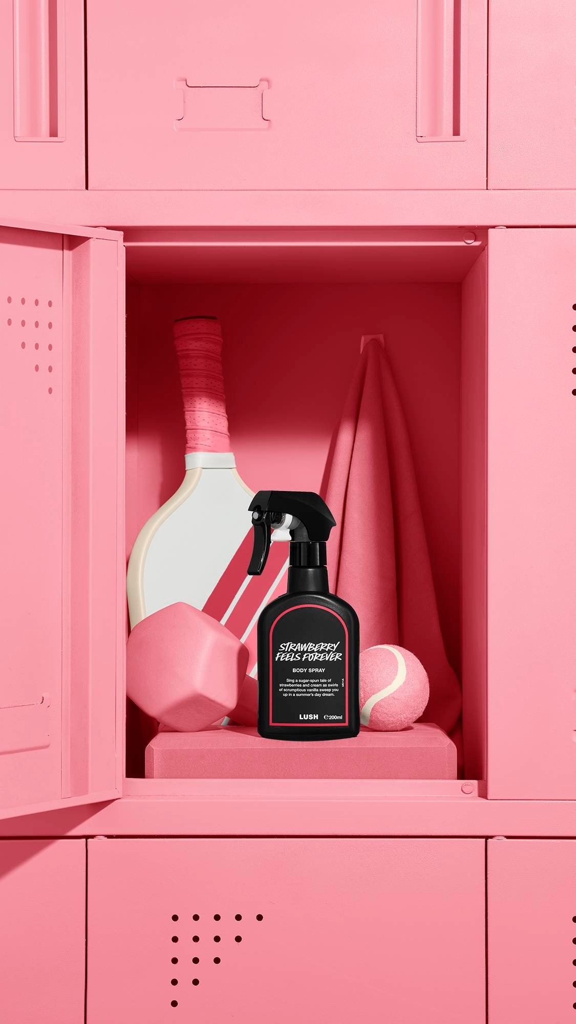 LUSH 草莓奶昔身體噴霧,NT$1500