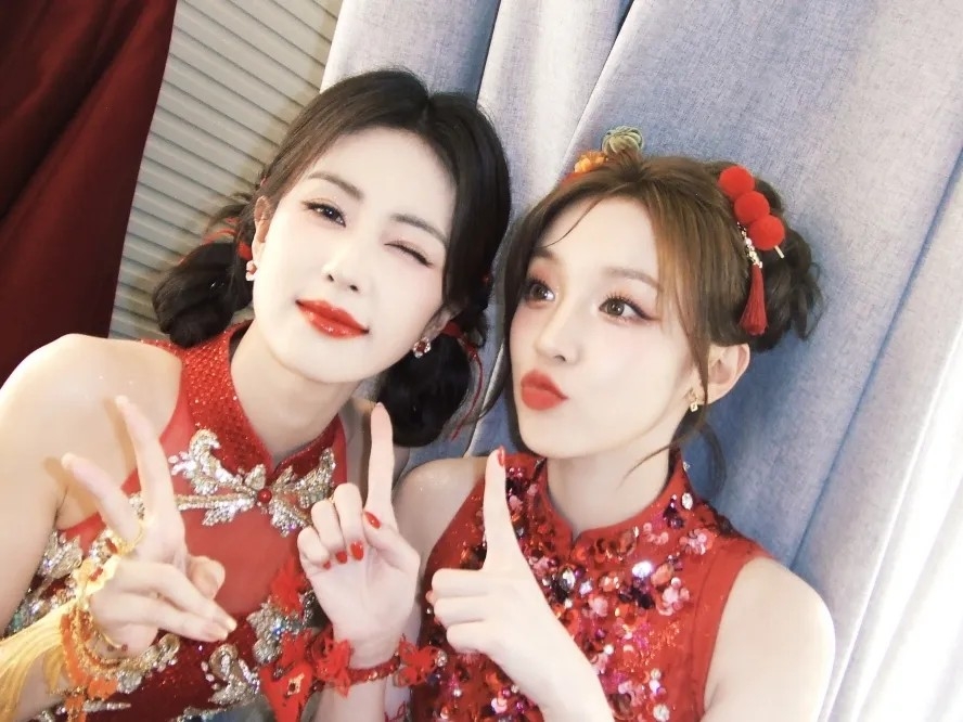 1宋雨琦、白鹿在陸綜《奔跑吧》培養出深厚友誼與絕佳默契。