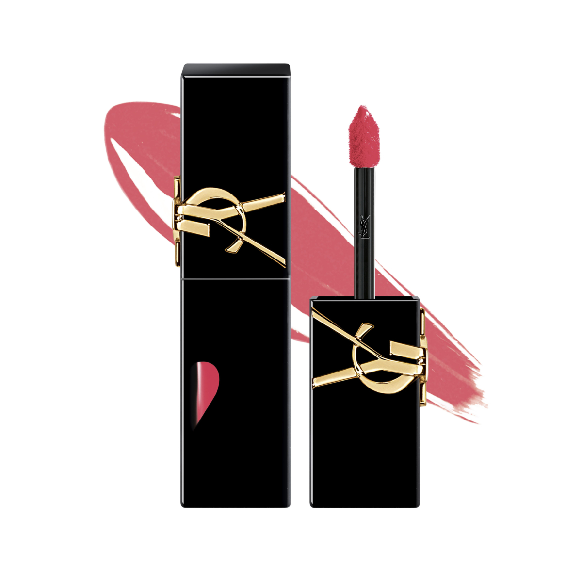 YSL 奢華印記鎖心光唇釉#403玫粉次元，NT$1,650