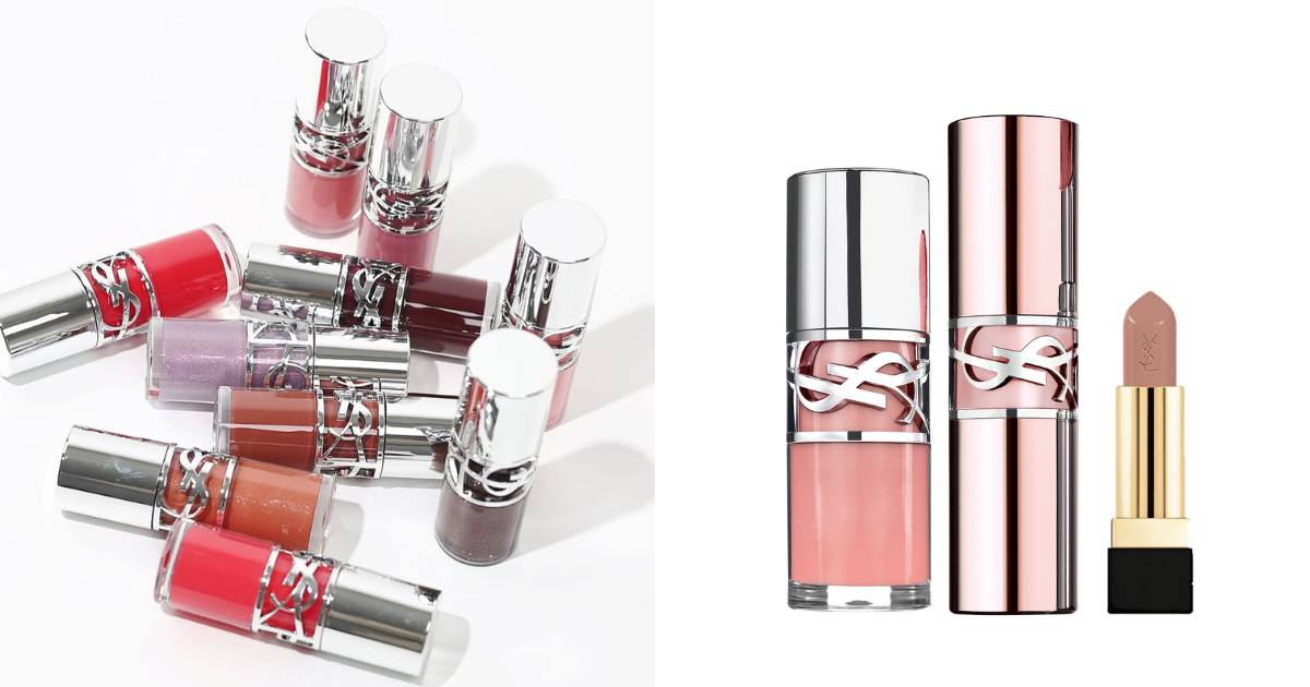 2025週年慶「唇膏組」05:YSL 粉嫩甜心組 NT$3,200 (價值NT$3,732)