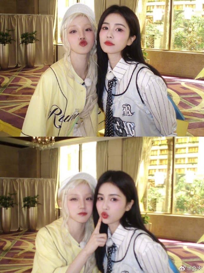 白鹿、宋雨琦感情好到猶如親姊妹。