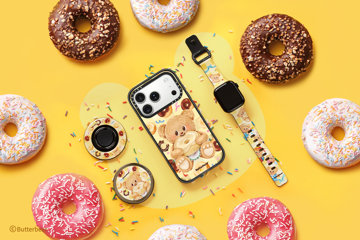 CASETiFY 奶油小熊聯名手機殼