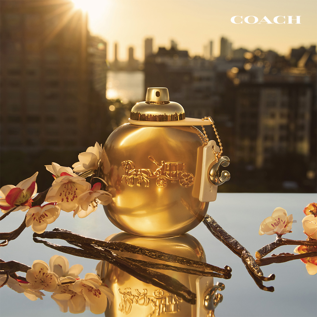 COACH GOLD時尚閃耀香精 90ML,NT$4,500 / 50ML,NT$3,450 / 30ML,NT$2,300