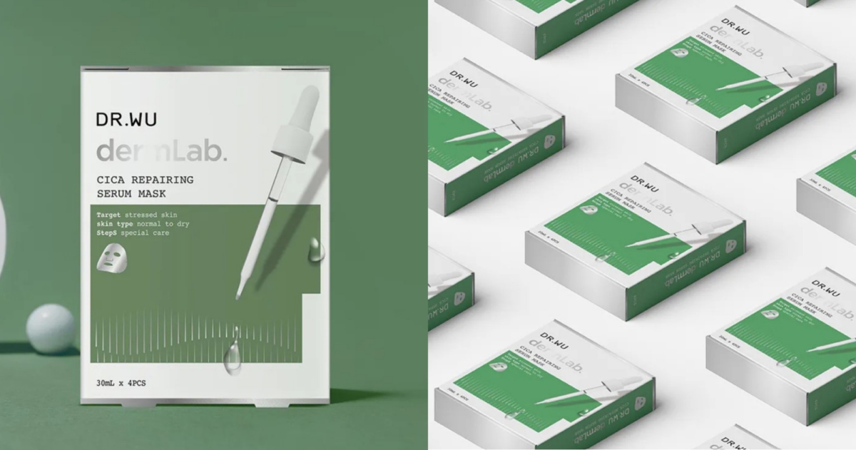 DR.WU積雪草舒敏精華面膜4入，NT$499