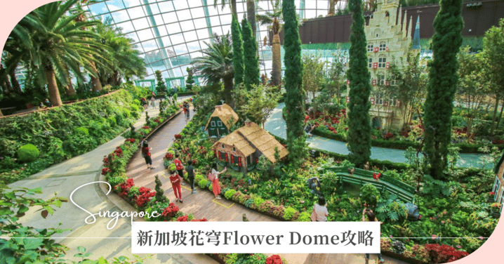 2025新加坡花穹Flower Dome攻略|門票、開放時間、必看景點、花卉展、最佳拍照攻略