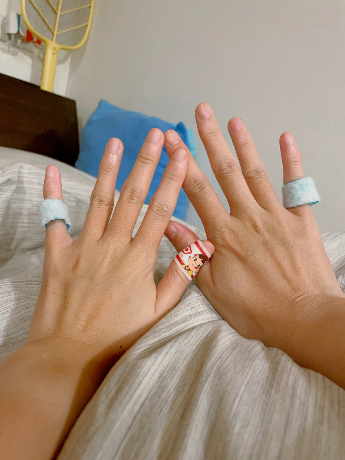 Jenny:異物感讓我終究還是睡不著....