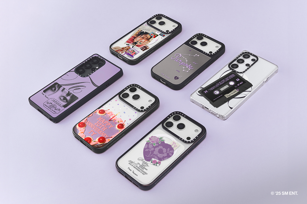 TAEYEON的十年個人旅程以全新CASETiFY限定聯名系列紀念登場。