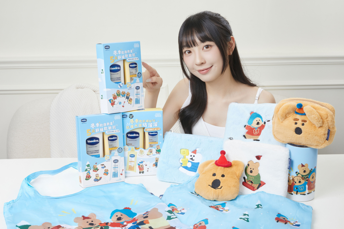凡士林攜手超人氣IP 「DINOTAENG」打造冬日療癒限定組