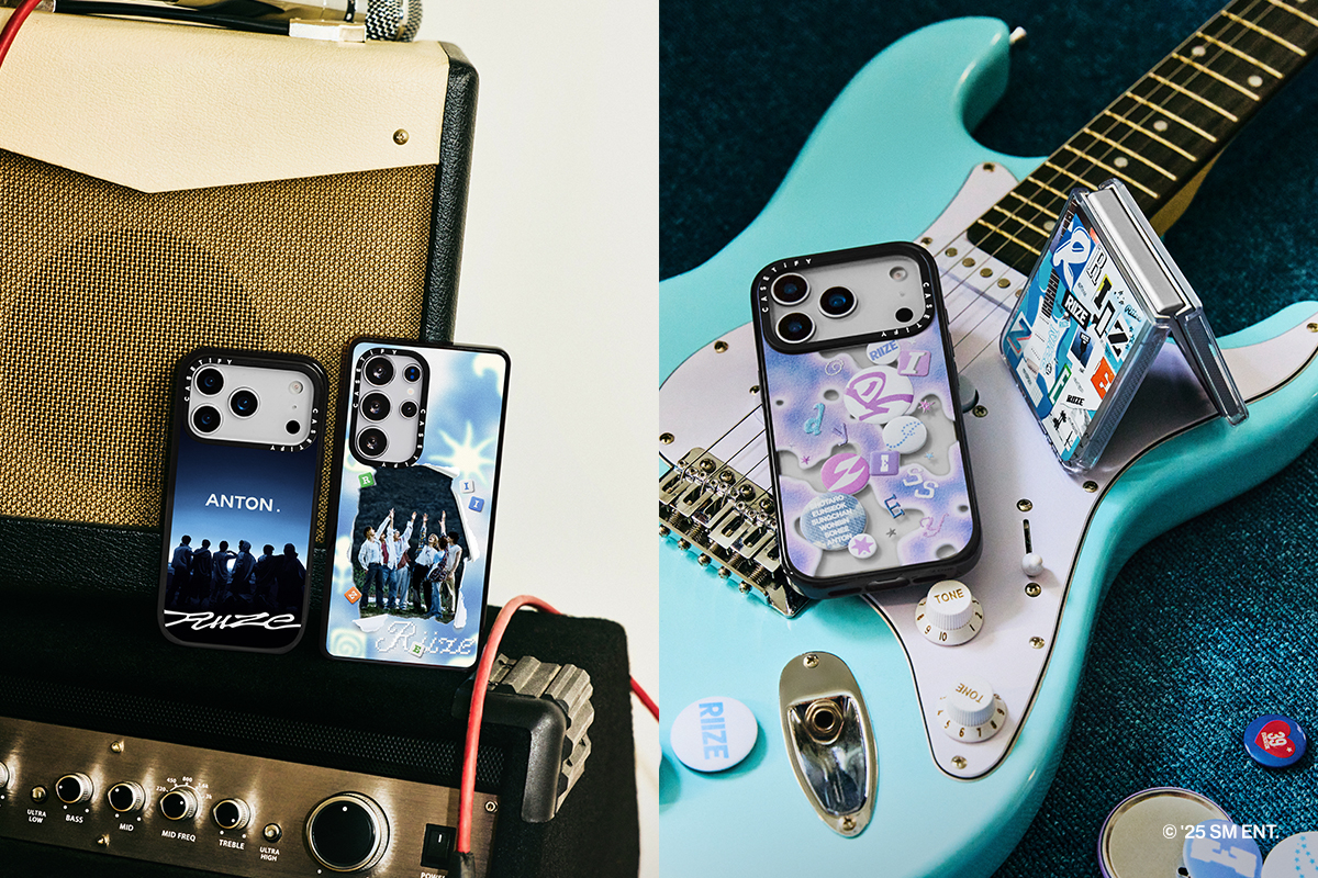 客製化手機殼允許粉絲寫下專屬文字與符號。