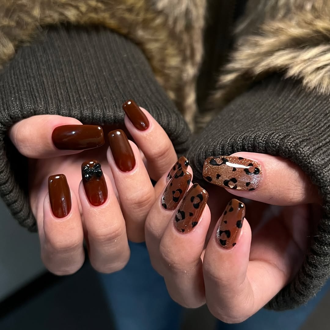 經典野性豹紋款