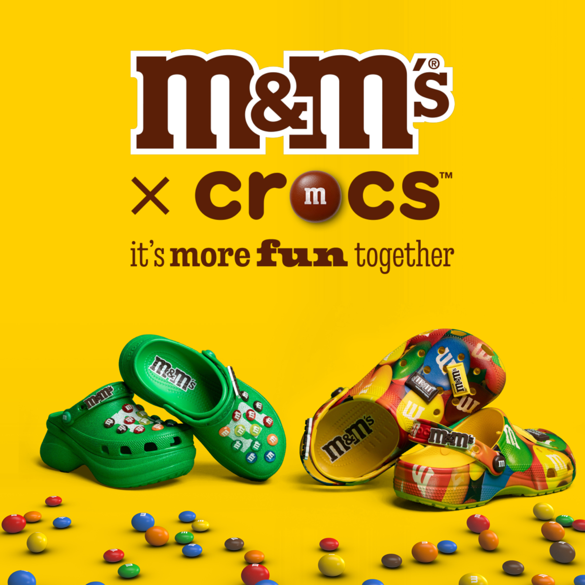 M&M’S® 與 Crocs 攜手推出限量聯名系列