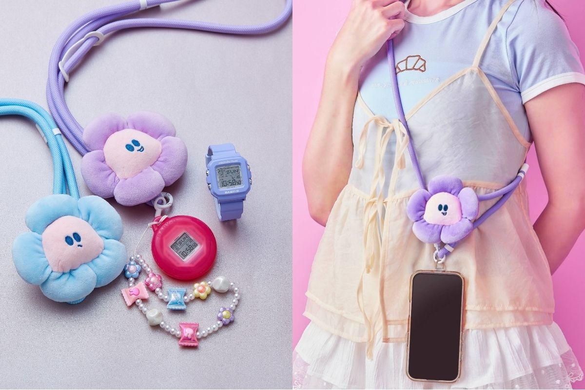 蜜可魯多功能小花吊飾背帶，把可愛與機能一起升級。