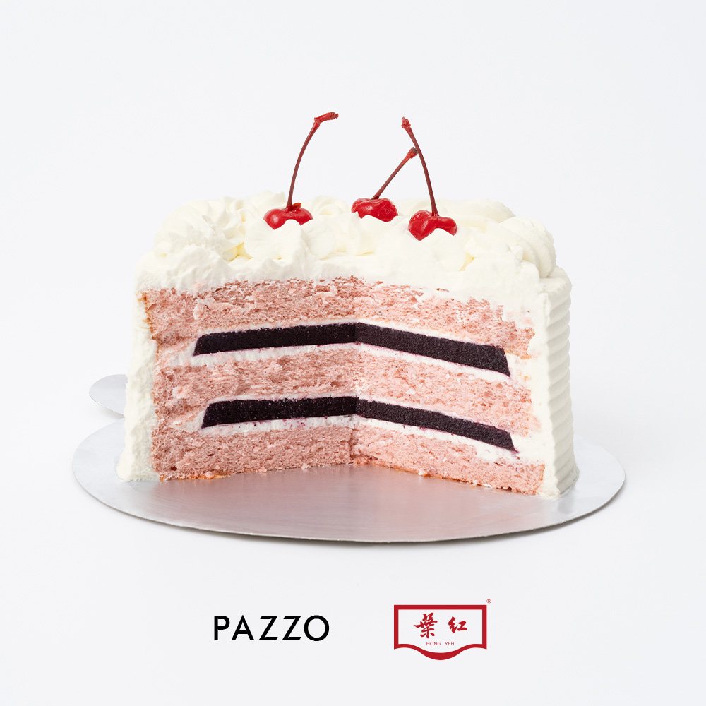 紅葉蛋糕製作專屬聯名口味「女孩莓果乳酪鮮奶油蛋糕 Pink Moment, Sweet Forever」