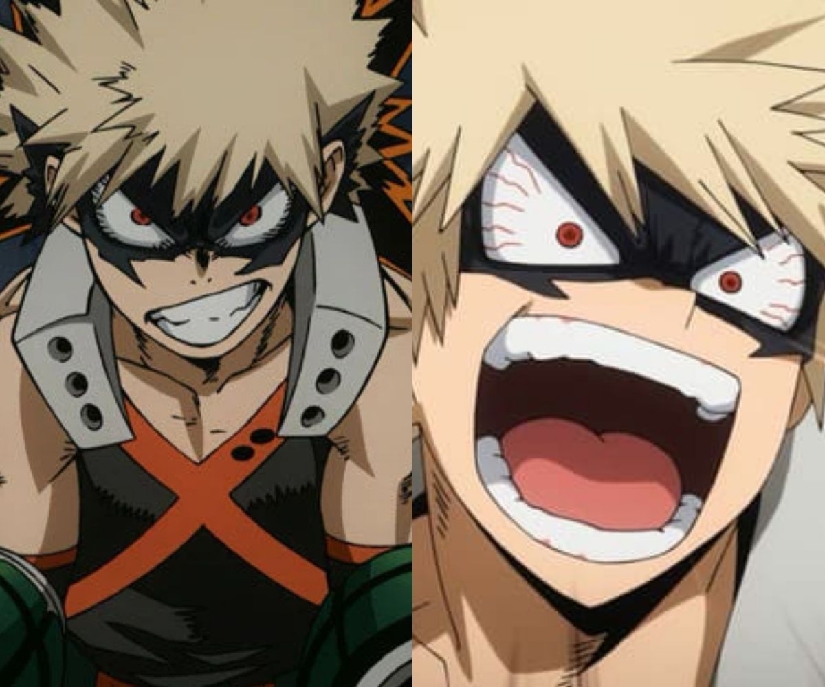 爆豪外表強勢,有著極高的自尊與不服輸的信念。