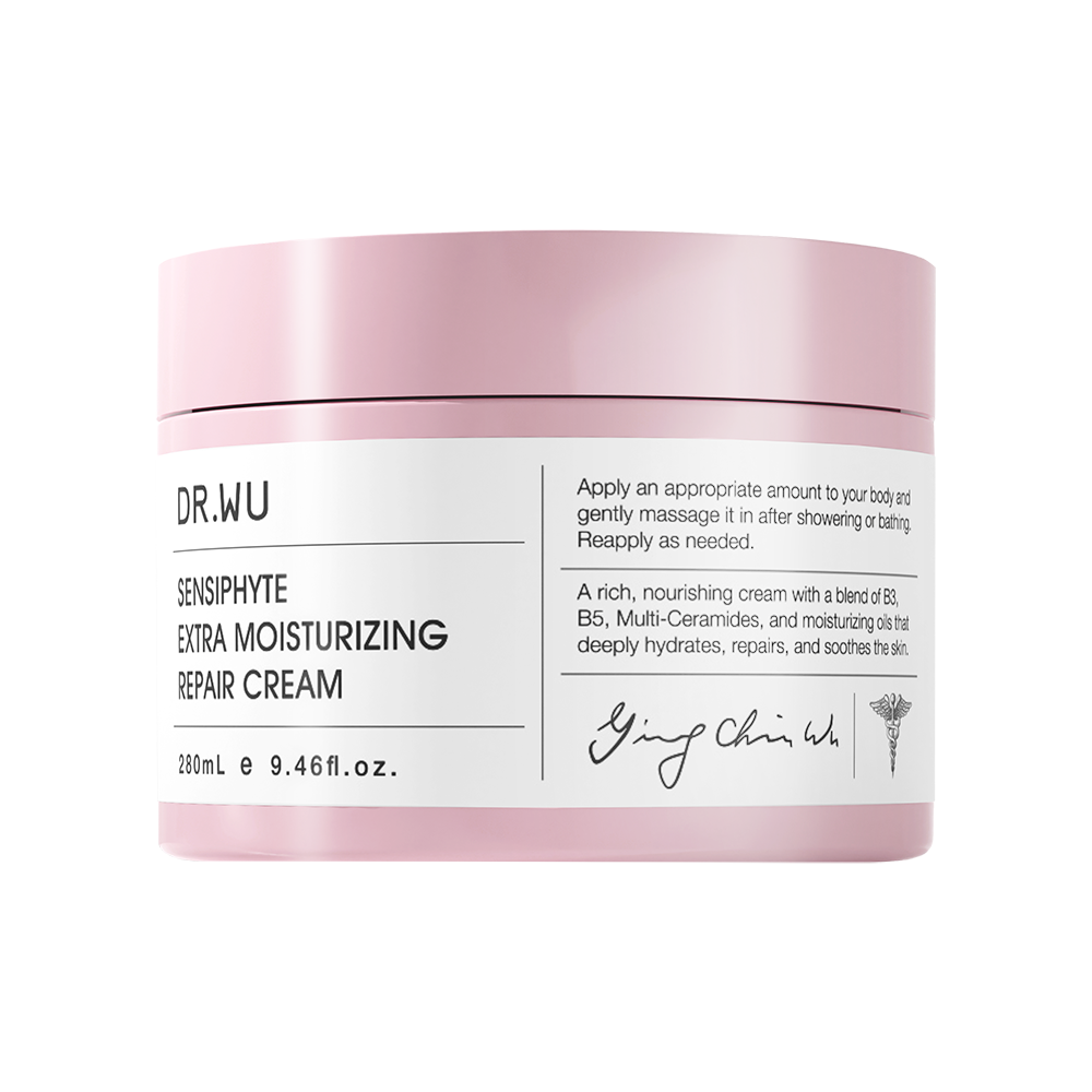 DR.WU 瞬適膚舒緩潤澤修護霜 280mL，NT$1050​