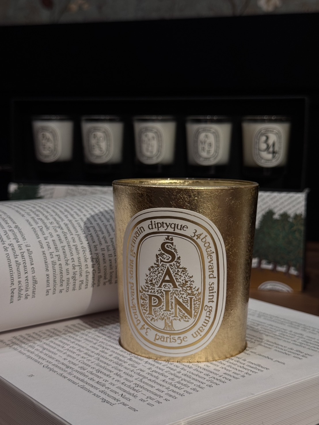 Diptyque 2025聖誕限量蠟燭-冷杉150ML，NT$2,750