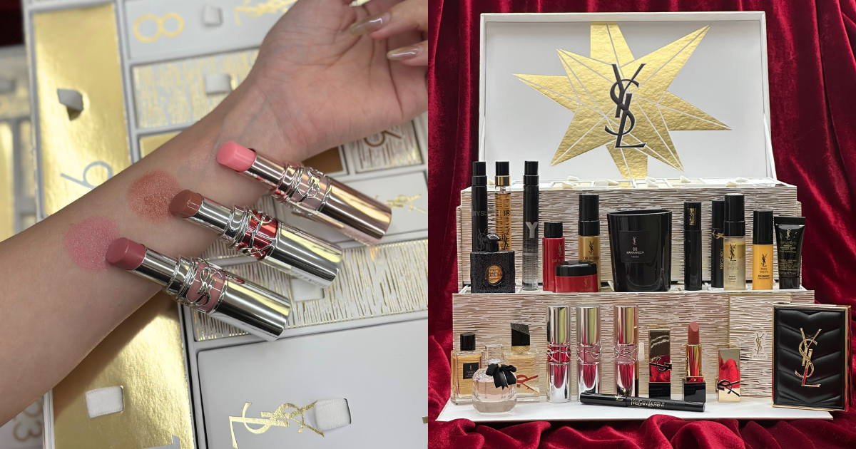 YSL 奢金流星聖誕限量系列 NT$15,000