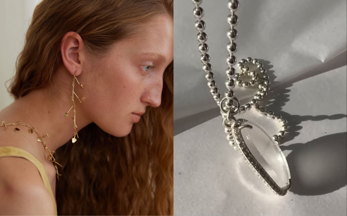 設計捏塑般的起伏輪廓、液態光澤與不對稱線條。