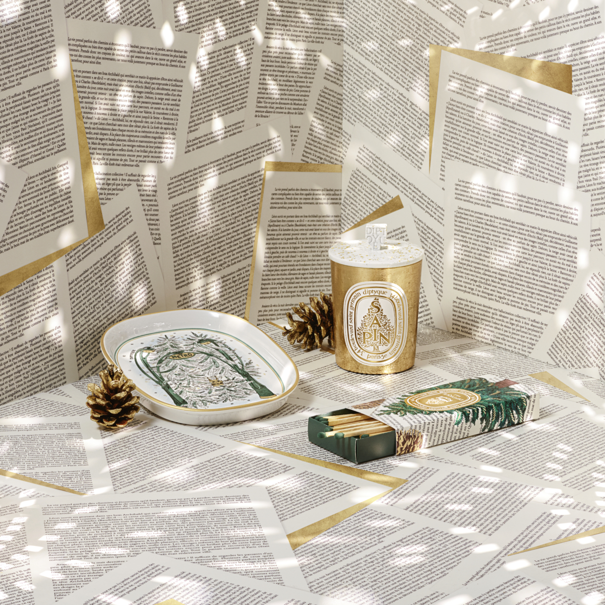 DIPTYQUE 2025聖誕限量蠟燭 冷杉190g NT$2,750