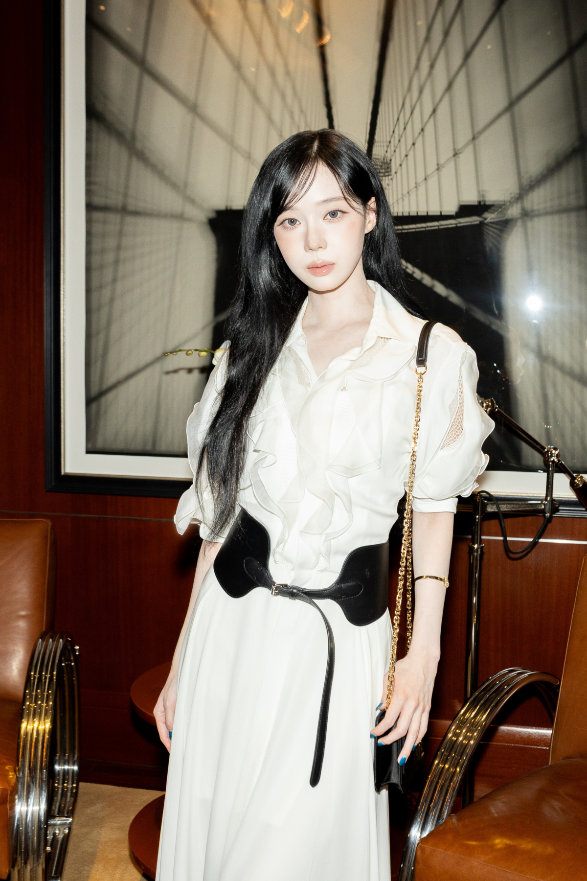 aespa Winter出席Ralph Lauren Spring 2026 Runway Show