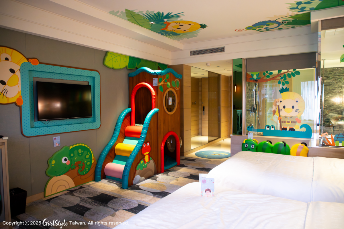 新竹豐邑喜來登 - 喜波波主題房「冒險森林」