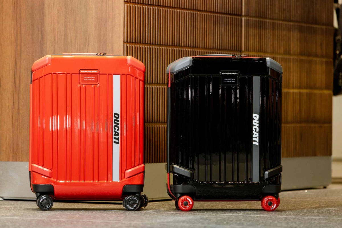 PIQUADRO x Ducati限量聯名款可拆式輪組登機箱，NT$11,730