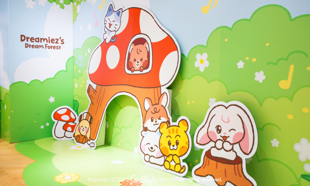 2025 Dreamiez’s Dream Forest 快閃店拍照打卡區