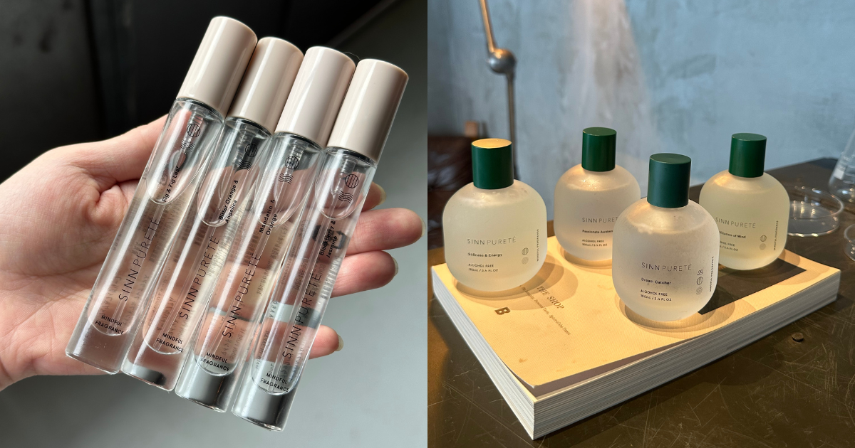 日本科學香氛品牌：SINN PURETÉ 心樸優