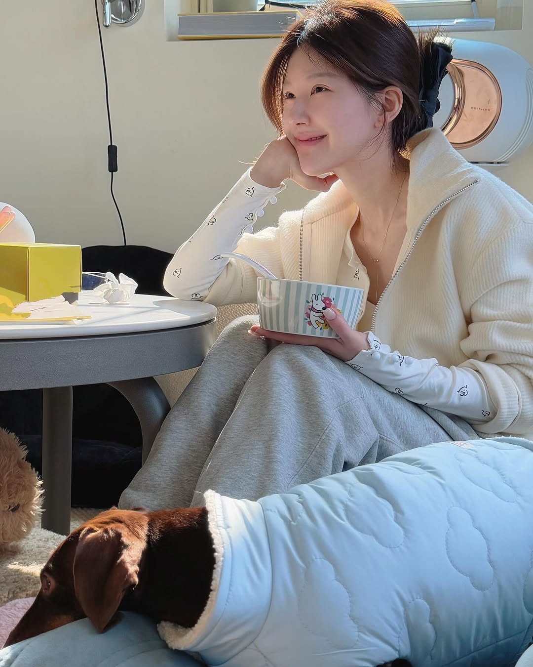 趙露思「蘋果水」喝出養顏美肌