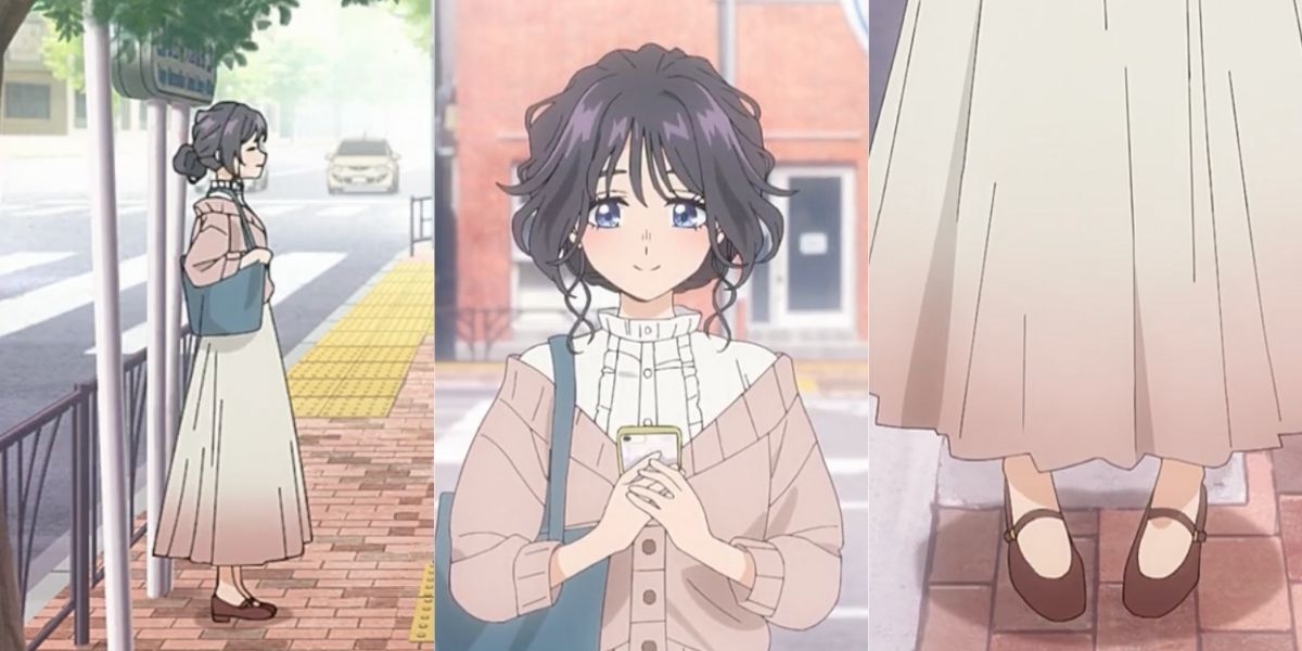 雖然是讀書約會穿搭，但也超適合溫柔的通勤女生！