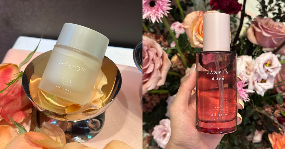 療癒植萃香氛品牌：LOA