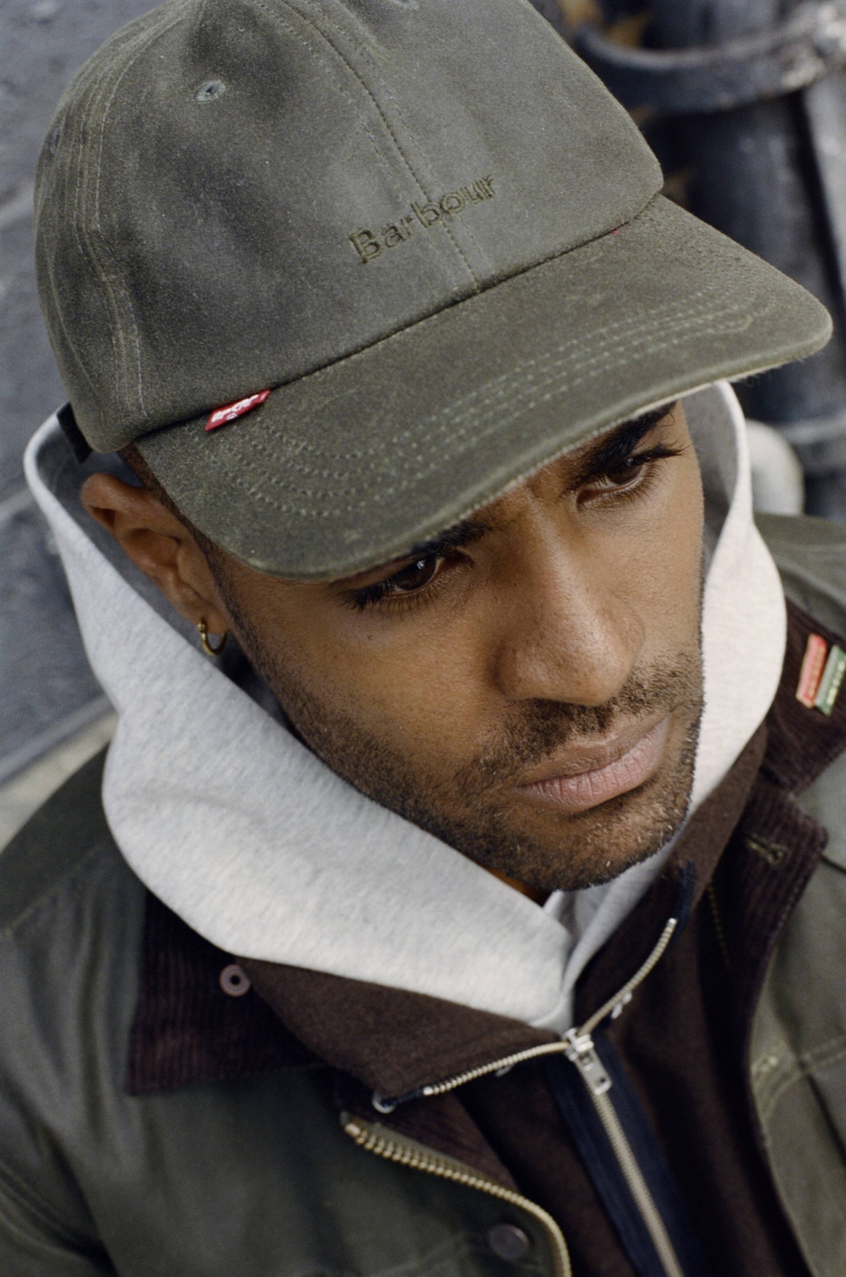 Barbour x Levi’s® 油布棒球帽，NT$2,000