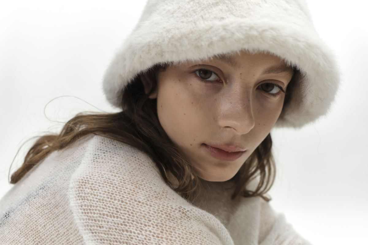 Studio Doe 毛絨絨小臉帽，NT$980