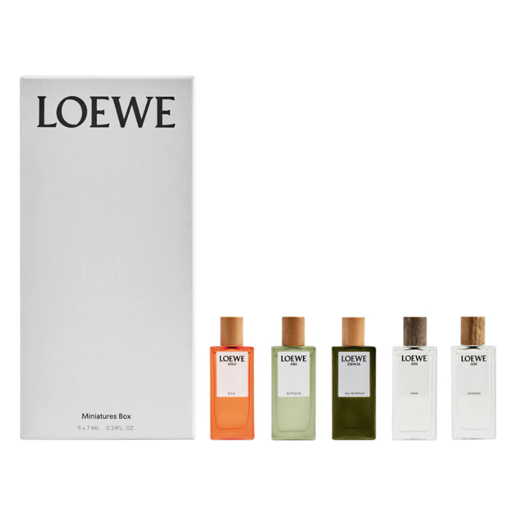 LOEWE 迷你香氛禮盒 7MLx5，NT$3,365