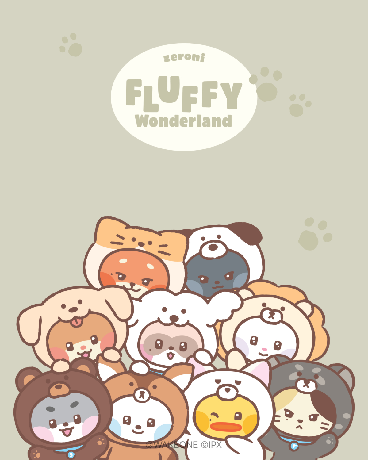 2025 zeroni FLUFFY Wonderland 快閃店