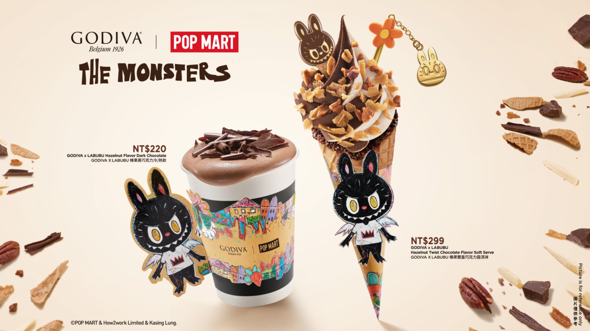  GODIVA 再度攜手人氣IP LABUBU 推出秋季聯名，可愛程度已爆表！