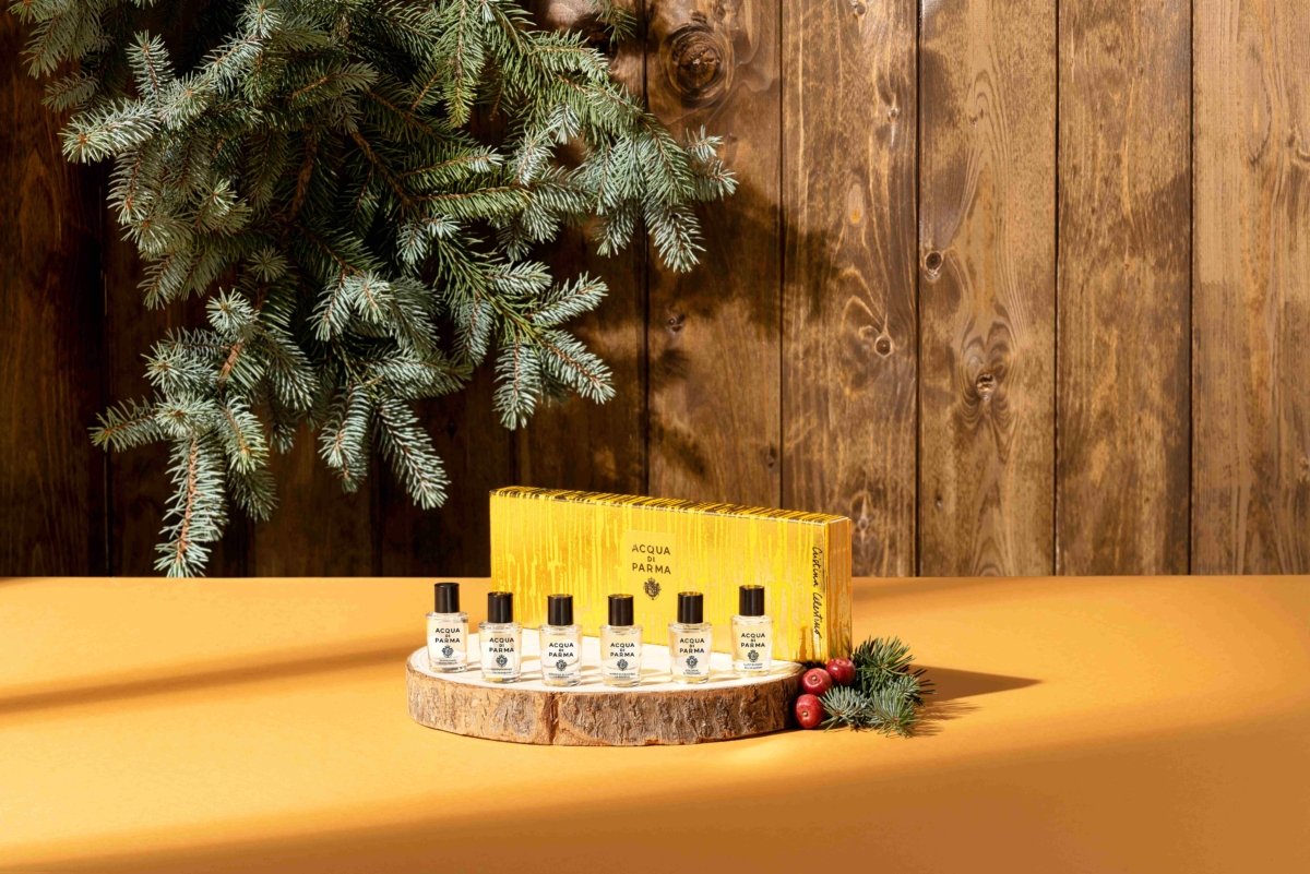 Acqua di Parma金色假期經典隨行香氛禮盒5MLx6，NT4,800