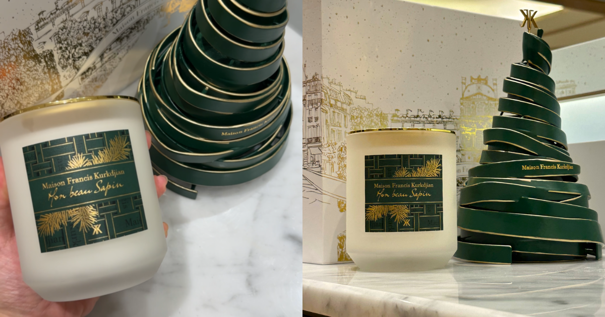 Maison Francis Kurkdjian 2025 Mon beau Sapin 限量耶誕冷衫蠟燭 300g，NT$4,180