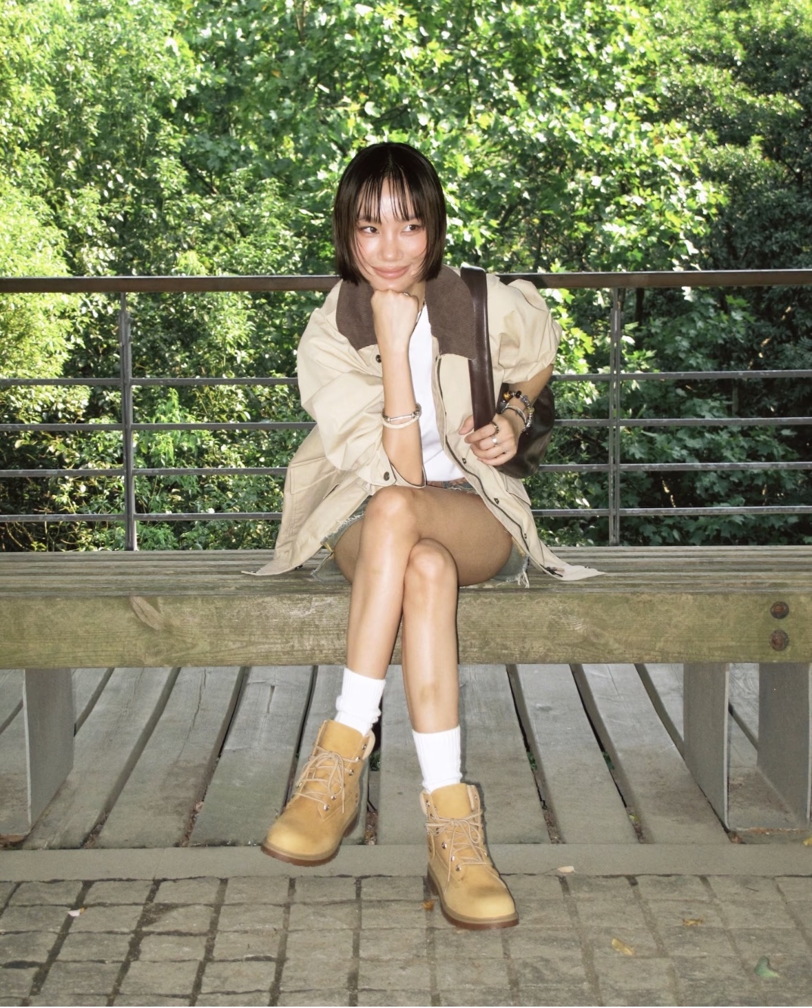 Timberland Stone Street 厚底系列也是今年偶像穿搭、舞台服裝常備！