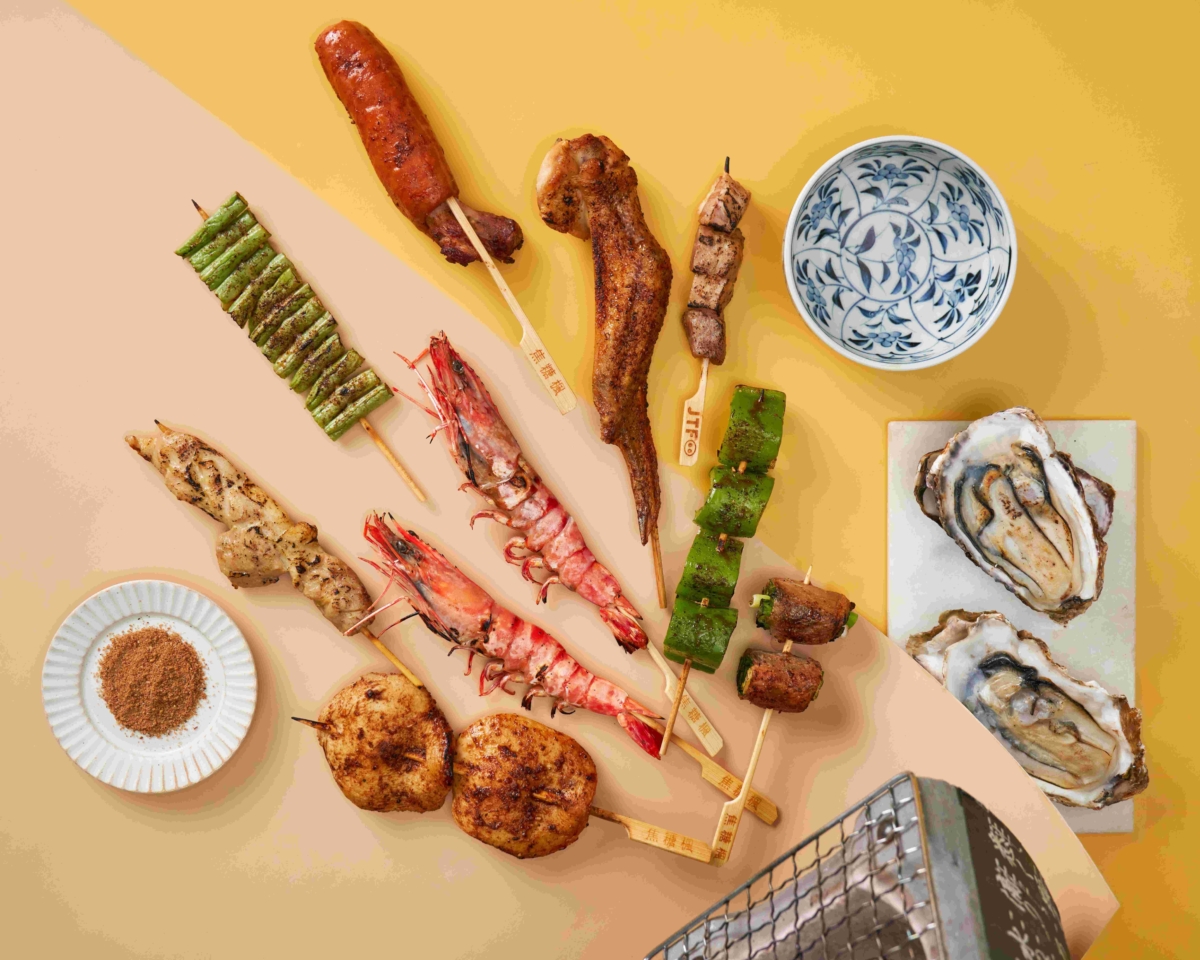 焦糖楓「內用加111元大草蝦＋大生蠔」