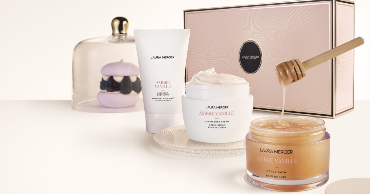 LAURA MERCIER 2025 甜漾聖誕 琥珀美膚禮盒，NT$3,150