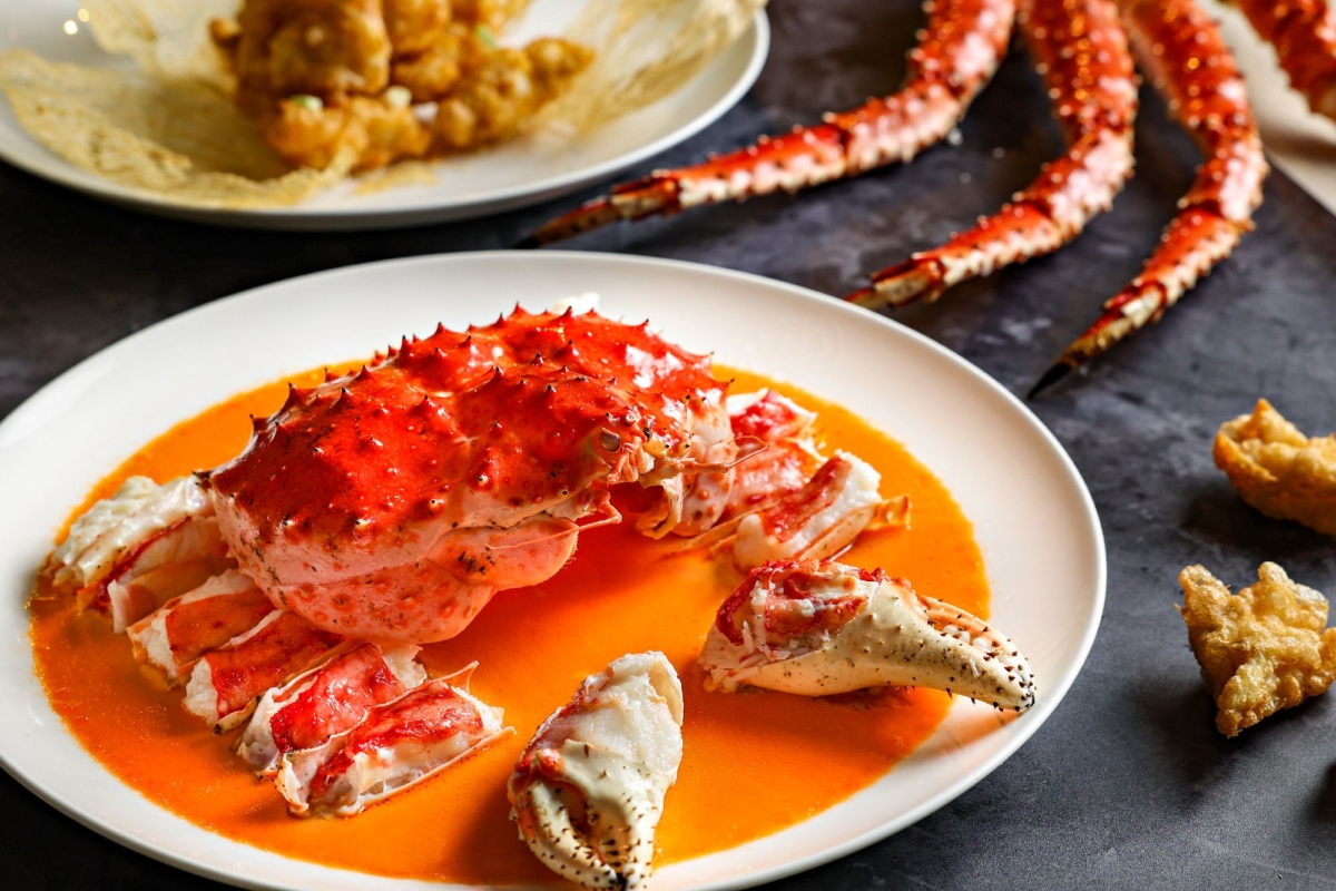 今年推出奢華至上的極品鱈場蟹三吃，滿足你的秋冬螃蟹大饗宴！