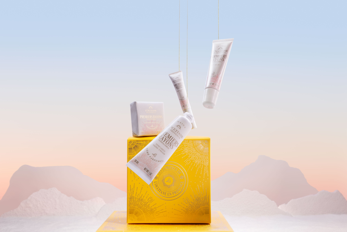 L’OCCITANE-晨曦花梨指緣油7.5ml&晨曦花梨護手霜30ml&晨曦花梨香氛皂50g&晨曦花梨護唇膏12ml